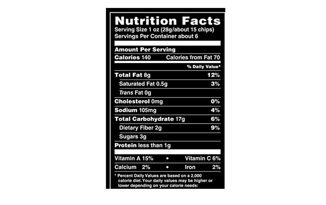 Terra Sweets Medley Sea Salt Chips   Pack  163 grams